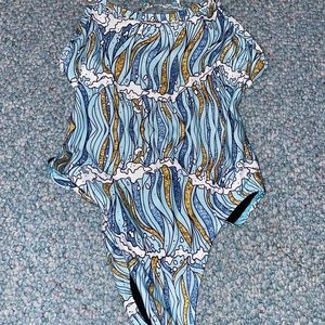 RARE Jolyn Sonny back one-piece